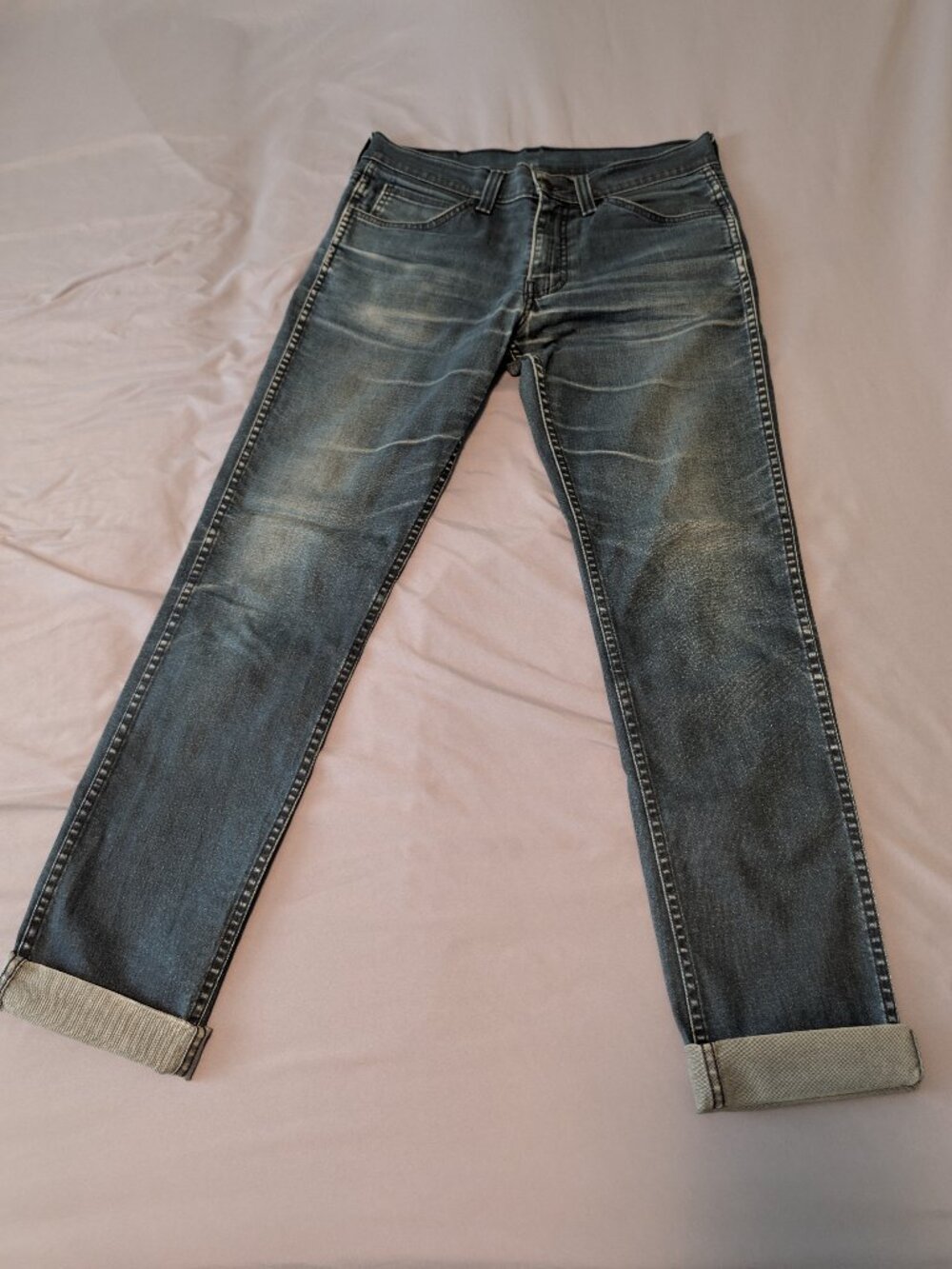 Levi's 511 Overdye, black tag denim jeans 32W x 34L